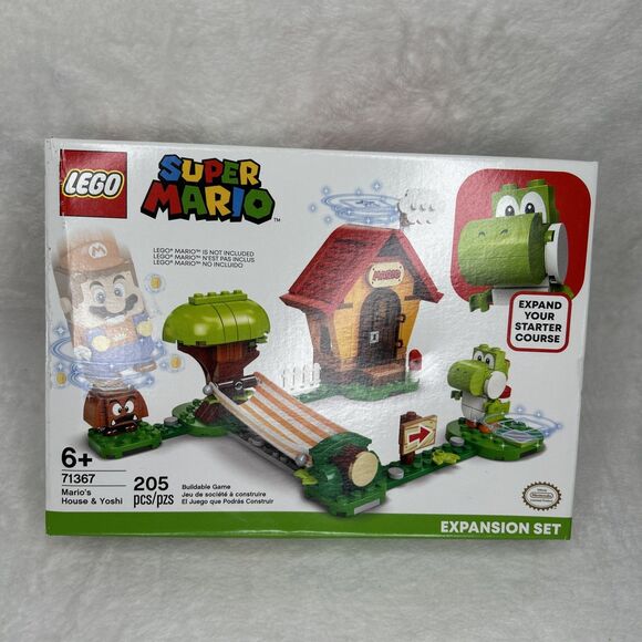 LEGO Super Mario: Mario's House & Yoshi Expansion Set (71367) Sealed - Picture 1 of 6